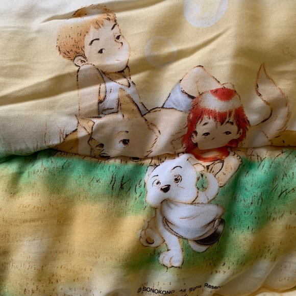 Rare Sonokong White Heart Baekgu Korean Anime Comforter - Picture 3 of 9